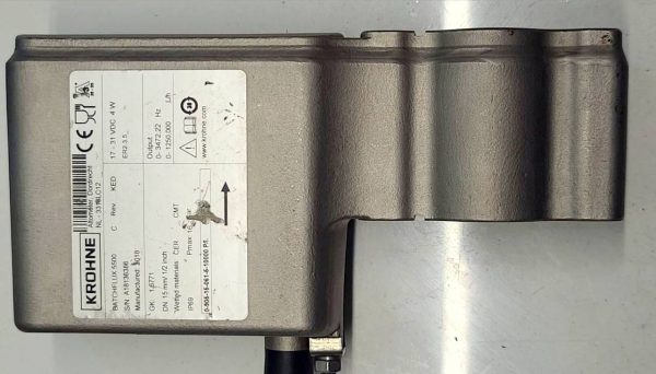 KROHNE BATCHFLUX 5500C ELECTROMAGNETIC FLOWMETER 16 BAR PMAX 17-31VDC NEW NO BOX